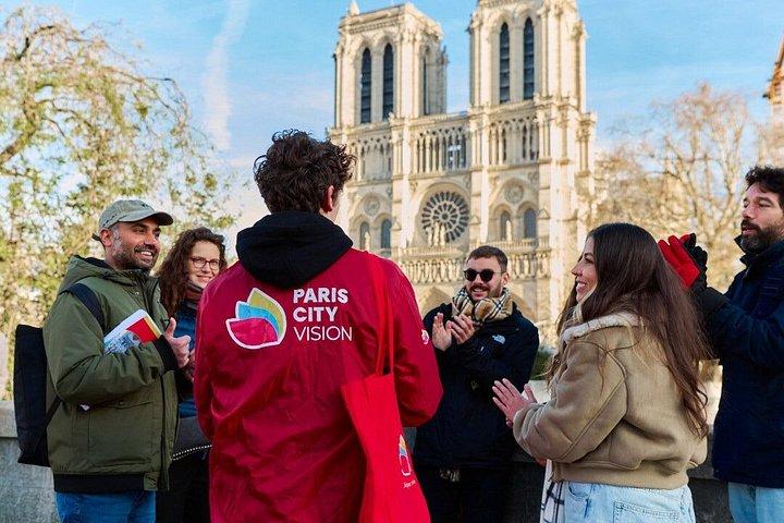 Visite guidée de l'île de la Cité et visite audioguidée de Notre-Dame