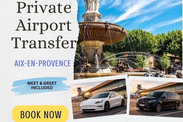 Chauffeur privé de l’aéroport de Marseille à Aix-en-Provence