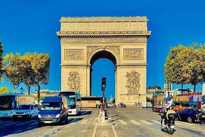 Arc de Triomphe Observation Deck Ticket Paris Skyline Vues
