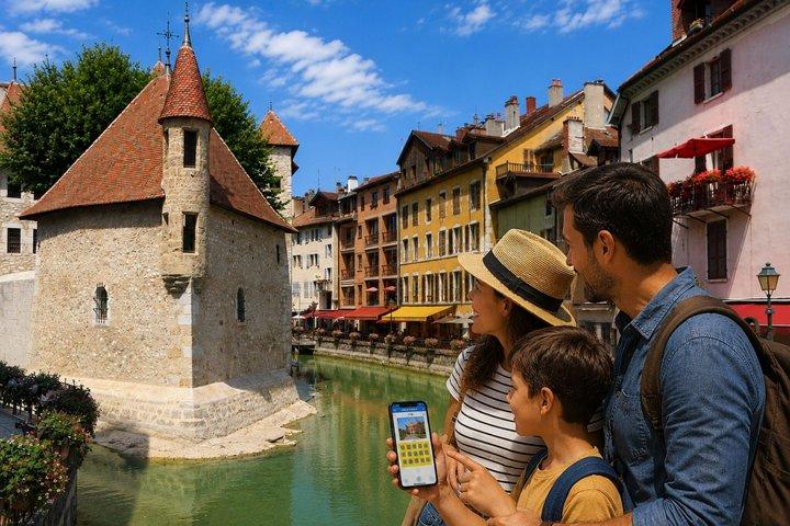 Annecy chasse au trésor & Highlights visite à pied autonome