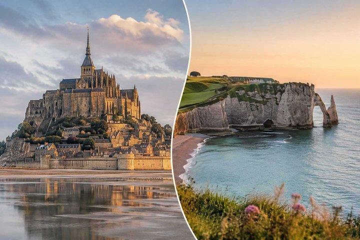 Visite guidée privée à Paris Étretat et Mont St Michel