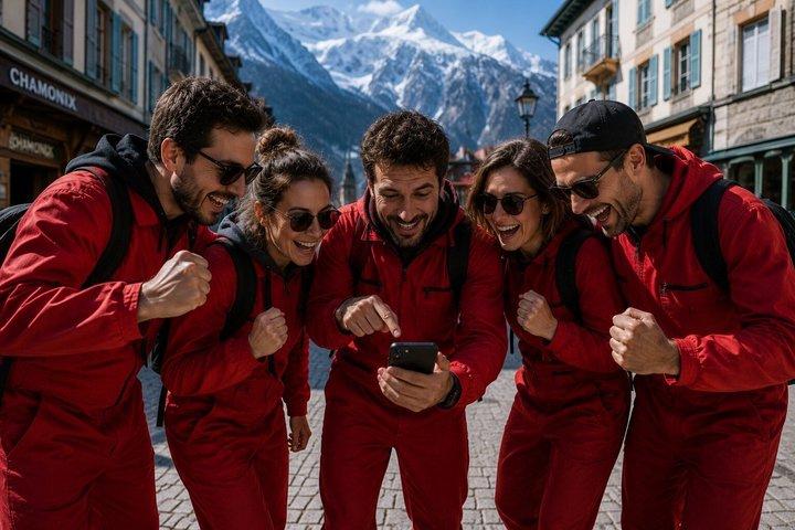 Escape Game en Extérieur thème Braquage En Equipe à Chamonix