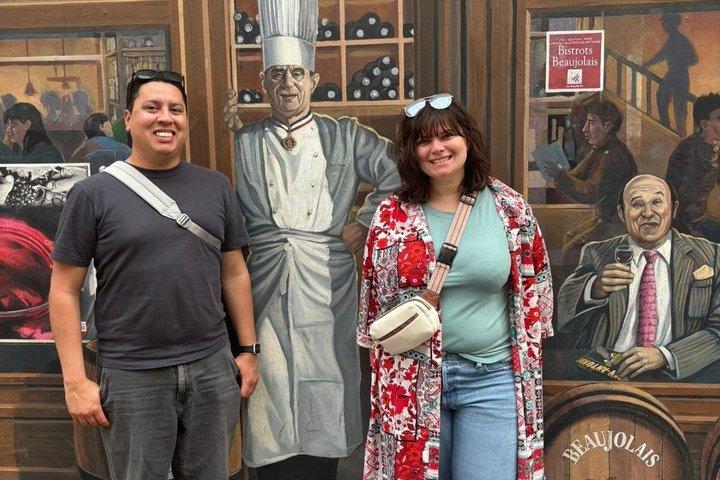 Visite du marché alimentaire de Lyon le matin aux Halles Paul Bocuse