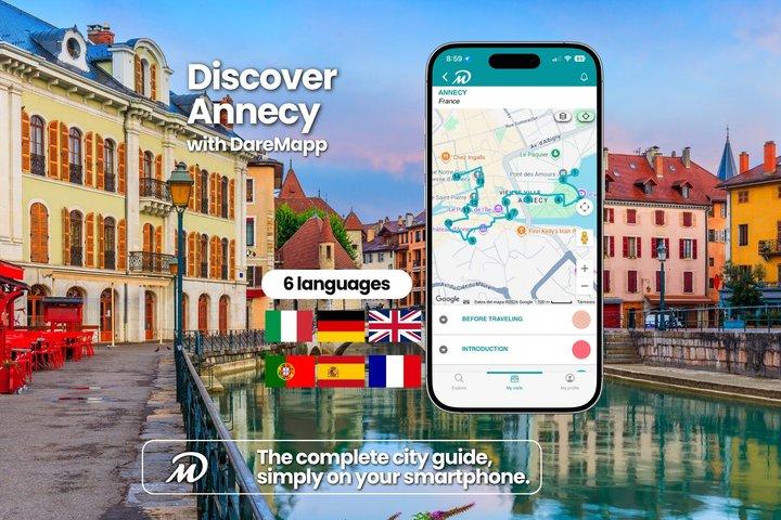 TOP Annecy : Visite guidée privée avec votre mobile