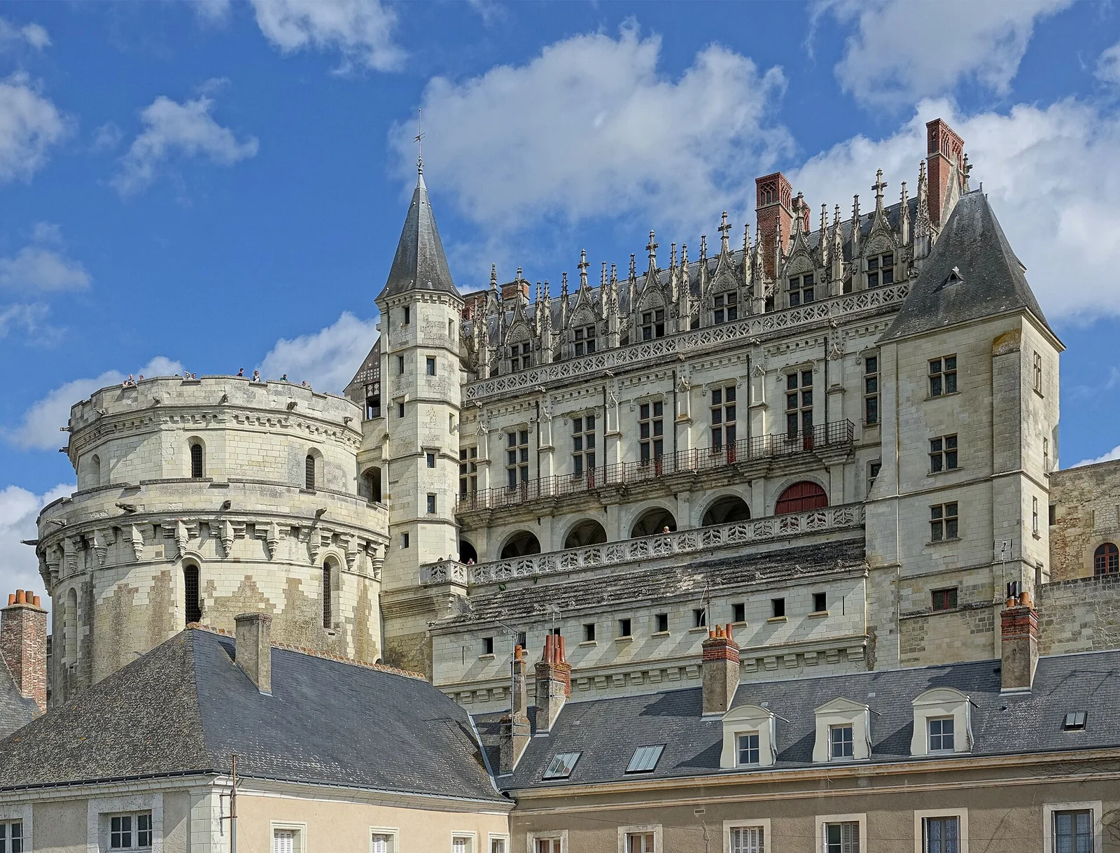 Château royal d'Amboise (ambiance), à 10 km de l'hôtel (photo du lieu, pas de l'hôtel)