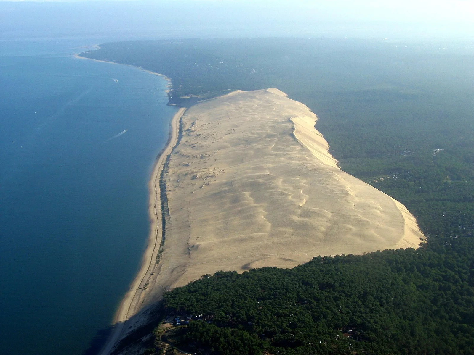 Dune du Pilat (ambiance), à 120 km de l'hôtel (photo du lieu, pas de l'hôtel)