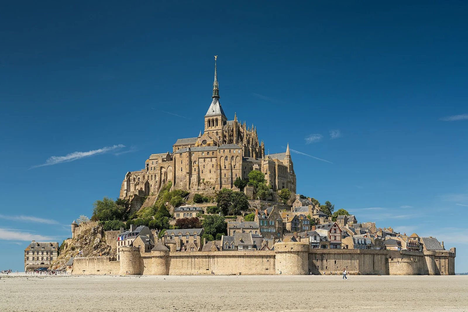 Mont-Saint-Michel (ambiance), à 4,6 km de l'hôtel (photo du lieu, pas de l'hôtel)