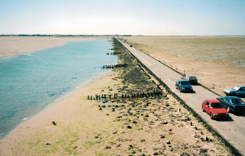Passage du Gois (ambiance), à 47 km de l'hôtel (photo du lieu, pas de l'hôtel)