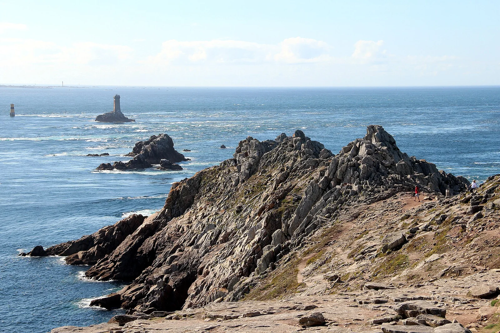 Pointe du Raz (ambiance), à 6181 km de l'hôtel (photo du lieu, pas de l'hôtel)