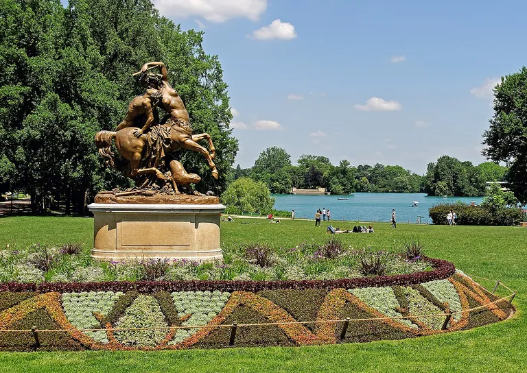 Parc de la Tête d'or à vélo