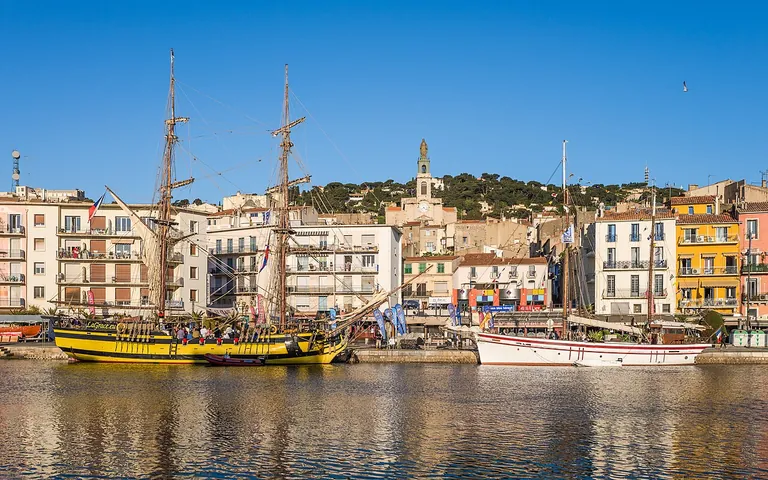 Sète et canal du Midi en journée