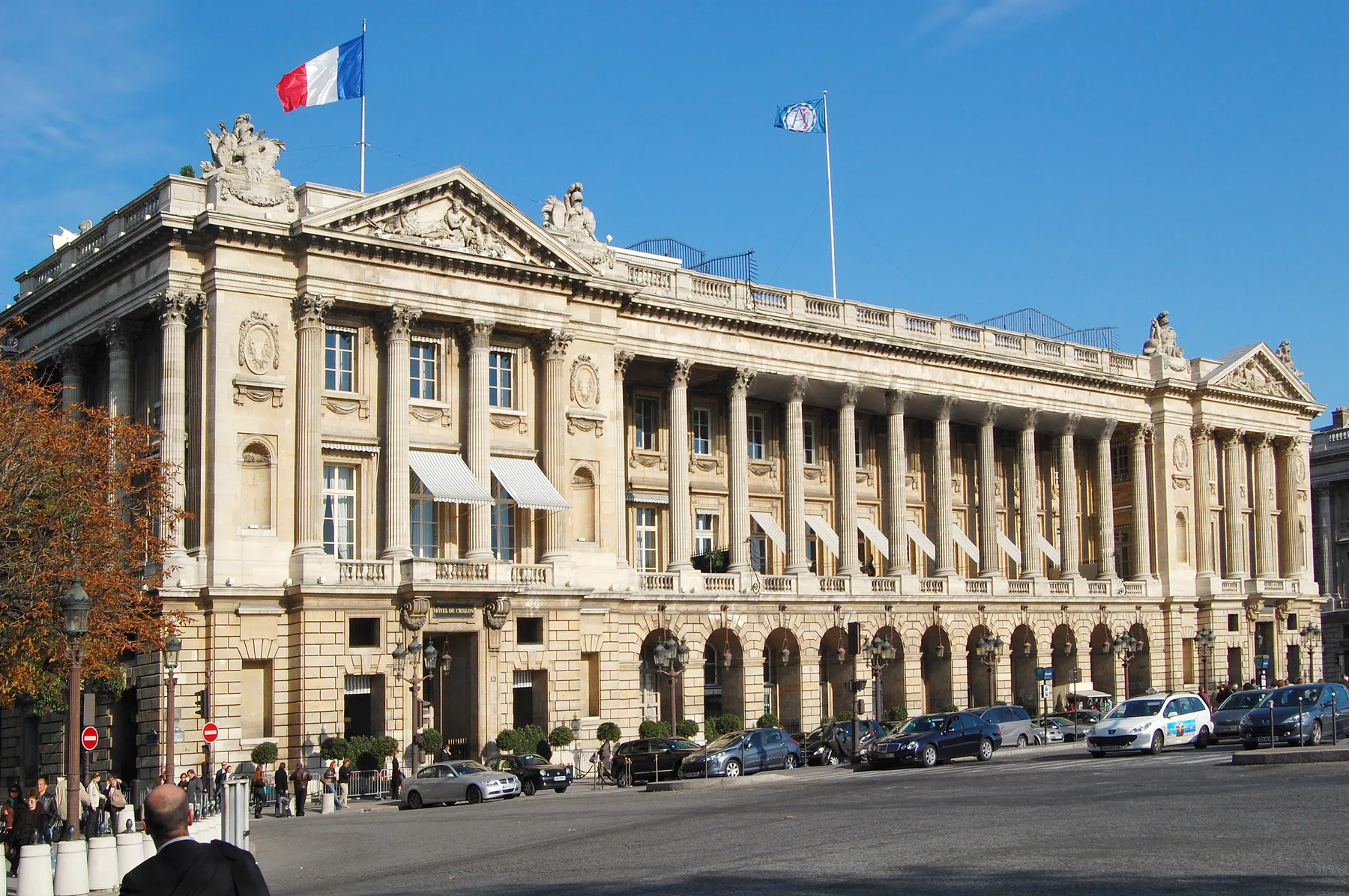 Hôtel de Crillon (photo Wikimedia Commons)