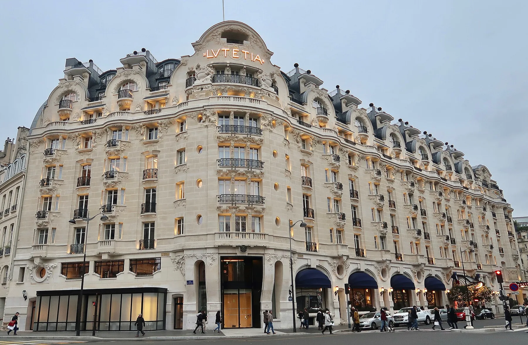 Hôtel Lutetia (photo Wikimedia Commons)